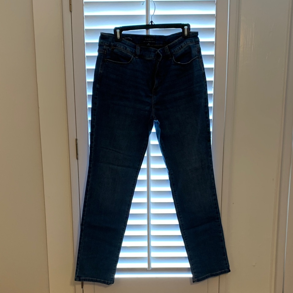 Talbots Simply Flattering Dark Blue Jeans
